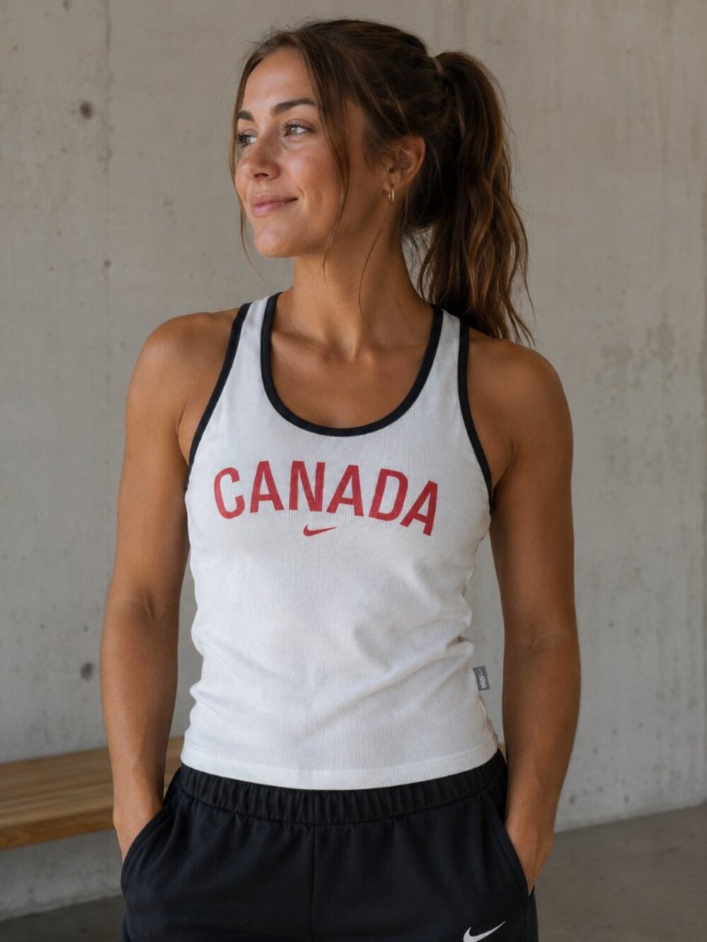 NIKE Canada Themed Tank Top